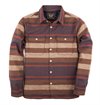 Freenote Cloth - Benson Classic Wool Overshirt - Brown Stripe