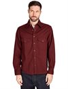 Freenote Cloth - Bodie Western Shirt - Burgundy Twill