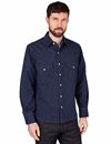 Freenote Cloth - Bodie Western Shirt - Indigo Wabash