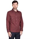 Freenote Cloth - Bodie Western Shirt - Oxblood