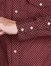 Freenote Cloth - Bodie Western Shirt - Oxblood