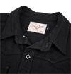 Freenote Cloth - Calico 9 Ounce Denim Shirt - Black