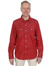 Freenote Cloth - Calico Denim Shirt - Red