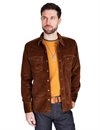 Freenote Cloth - Calico Western Corduroy Shirt - Brown