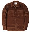 Freenote Cloth - Calico Western Corduroy Shirt - Brown