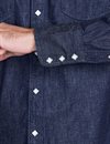 Freenote Cloth - Calico Western Shirt Rinsed Denim 6 oz - Indigo