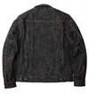 Freenote Cloth - Classic Denim Jacket Black White Slub Denim - 17oz