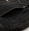 Freenote Cloth - Classic Denim Jacket Black White Slub Denim - 17oz