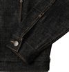 Freenote Cloth - Classic Denim Jacket Black White Slub Denim - 17oz