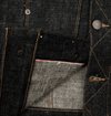 Freenote Cloth - Classic Denim Jacket Black White Slub Denim - 17oz