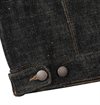 Freenote Cloth - Classic Denim Jacket Black White Slub Denim - 17oz