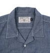 Freenote-Cloth---Dayton-Short-Sleeve-Chambray-Shirt---Blue111
