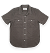 Freenote Cloth - Dayton Short Sleeve Shirt - Black Stripe