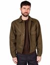 Freenote Cloth - Grafton Cropped Wool Jacket - Brown