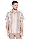 Freenote Cloth -  Hawaiian Shirt - Stone Stripe