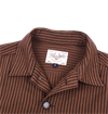Freenote Cloth - High Low Jacket - Brown Herringbone Dobby