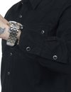 Freenote Cloth - Modern Western Denim Shirt - Black