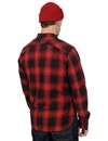 Freenote Cloth - Modern Western Plaid Shirt - Red Shadow