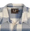 Freenote Cloth - Modern Western Shirt - Blue Buffalo Plaid