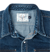 Freenote Cloth - Modern Western Shirt 11 oz - Washed Denim