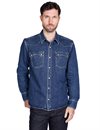 Freenote Cloth - Modern Western Shirt 11 oz - Washed Denim