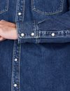 Freenote Cloth - Modern Western Shirt 11 oz - Washed Denim