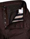 Freenote Cloth - Modesto Workwear Fit Dark Brown Denim Jeans - 15 oz