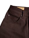 Freenote Cloth - Modesto Workwear Fit Dark Brown Denim Jeans - 15 oz