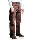 Freenote Cloth - Modesto Workwear Fit Dark Brown Denim Jeans - 15 oz