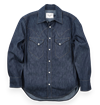 Freenote Cloth - Northfork Western Denim Shirt Rinsed Denim - 6oz