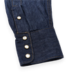 Freenote Cloth - Northfork Western Denim Shirt Rinsed Denim - 6oz