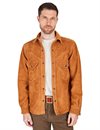 Freenote Cloth - Packard Sude Goatskin Shirt - Gold