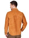 Freenote Cloth - Packard Sude Goatskin Shirt - Gold