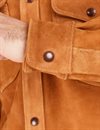 Freenote Cloth - Packard Sude Goatskin Shirt - Gold