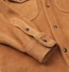 Freenote Cloth - Packard Sude Goatskin Shirt - Gold