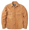 Freenote-Cloth---Packard-Sude-Goatskin-Shirt---Gold12345554
