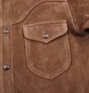 Freenote Cloth - Packard Suede Goatskin Shirt - Pecan