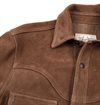 Freenote Cloth - Packard Suede Goatskin Shirt - Pecan