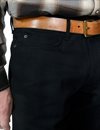 Freenote Cloth - Portola Classic Taper Denim Jeans Black - 17 oz