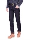 Freenote Cloth - Portola Classic Taper Jeans Indigo Brown Denim - 16 oz