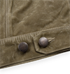 Freenote Cloth - RJ1 Riders Jacket Waxed Canvas Red Interior - Tobacco