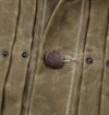 Freenote Cloth - RJ1 Riders Jacket Waxed Canvas Red Interior - Tobacco