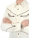 Freenote Cloth - Rambler Western Shirt - Cream
