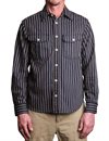 Freenote Cloth - Rancho Shirt - Navy Stripe