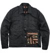 Freenote-Cloth---Riders-Jacket-Waxed-Canvas---Black-red-lining12