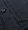 Freenote Cloth - Riders Jacket Waxed Canvas - Black