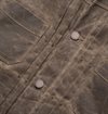 Freenote Cloth - Riders Jacket Waxed Canvas - Oak