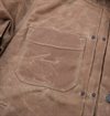 Freenote Cloth - Riders Jacket Waxed Canvas - Rust