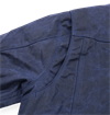 Freenote Cloth - Riders Jacket Waxed Canvas Purple Interior - Navy