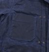 Freenote Cloth - Riders Jacket Waxed Canvas Purple Interior - Navy